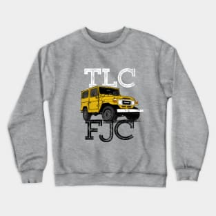 TLC, FJC, BJ40, vintage FJ40 Toyota Cruiser best off road T-Shirt for Birthday gift Crewneck Sweatshirt